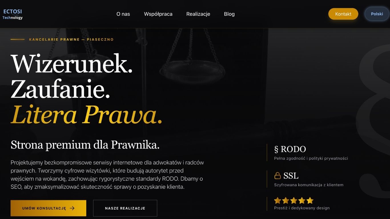 Przykładowe interfejsy: Kancelaria