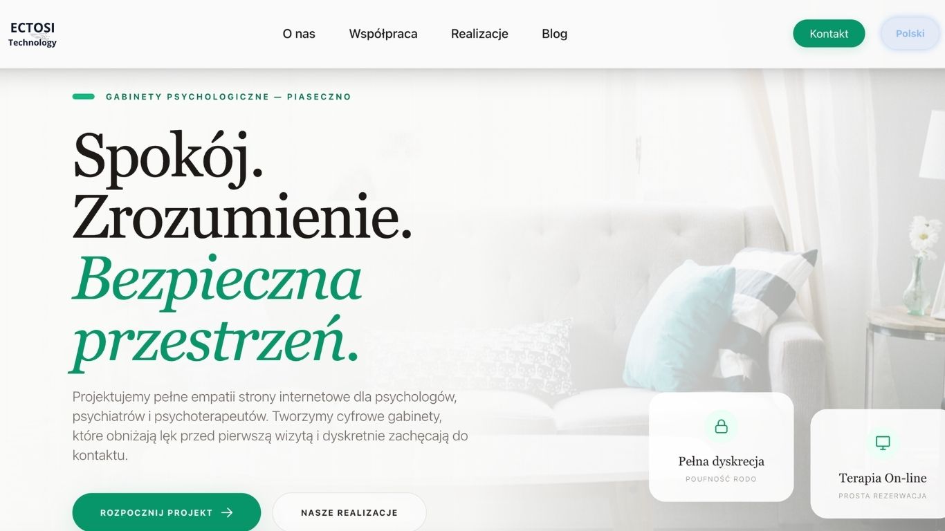 Przykładowe interfejsy: Psychologia