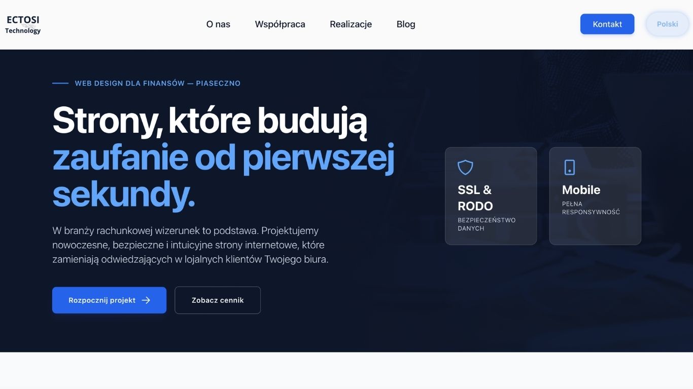 Przykładowe interfejsy: Księgowość